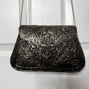 Metal purse from India